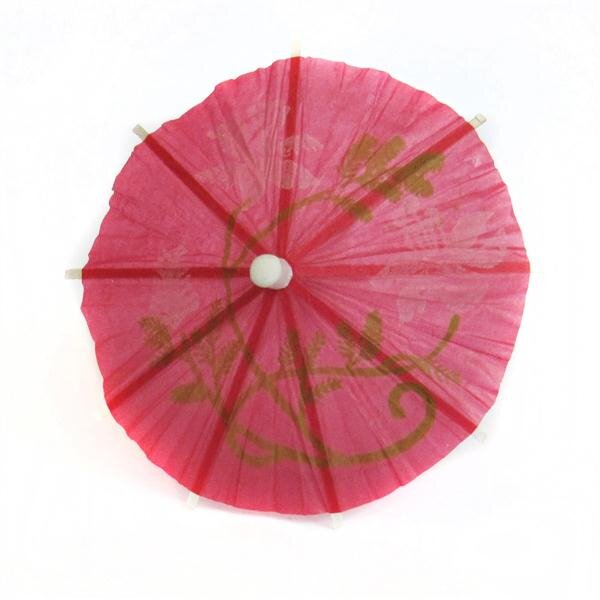 Schirmchen Rot